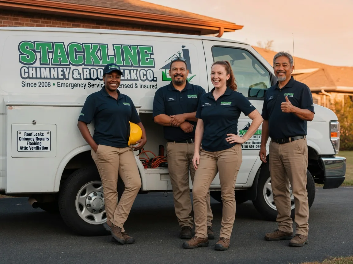 Chimney flashing repair company in Manitou, KY